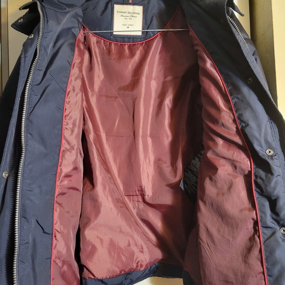 Tommy Hilfiger Navy Blue Winter Coat - Picture 4 of 7